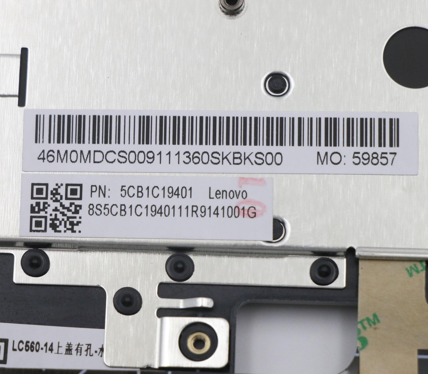 Lenovo Cover Upper Case Asm_Ja W 82Hu - 5CB1C19401