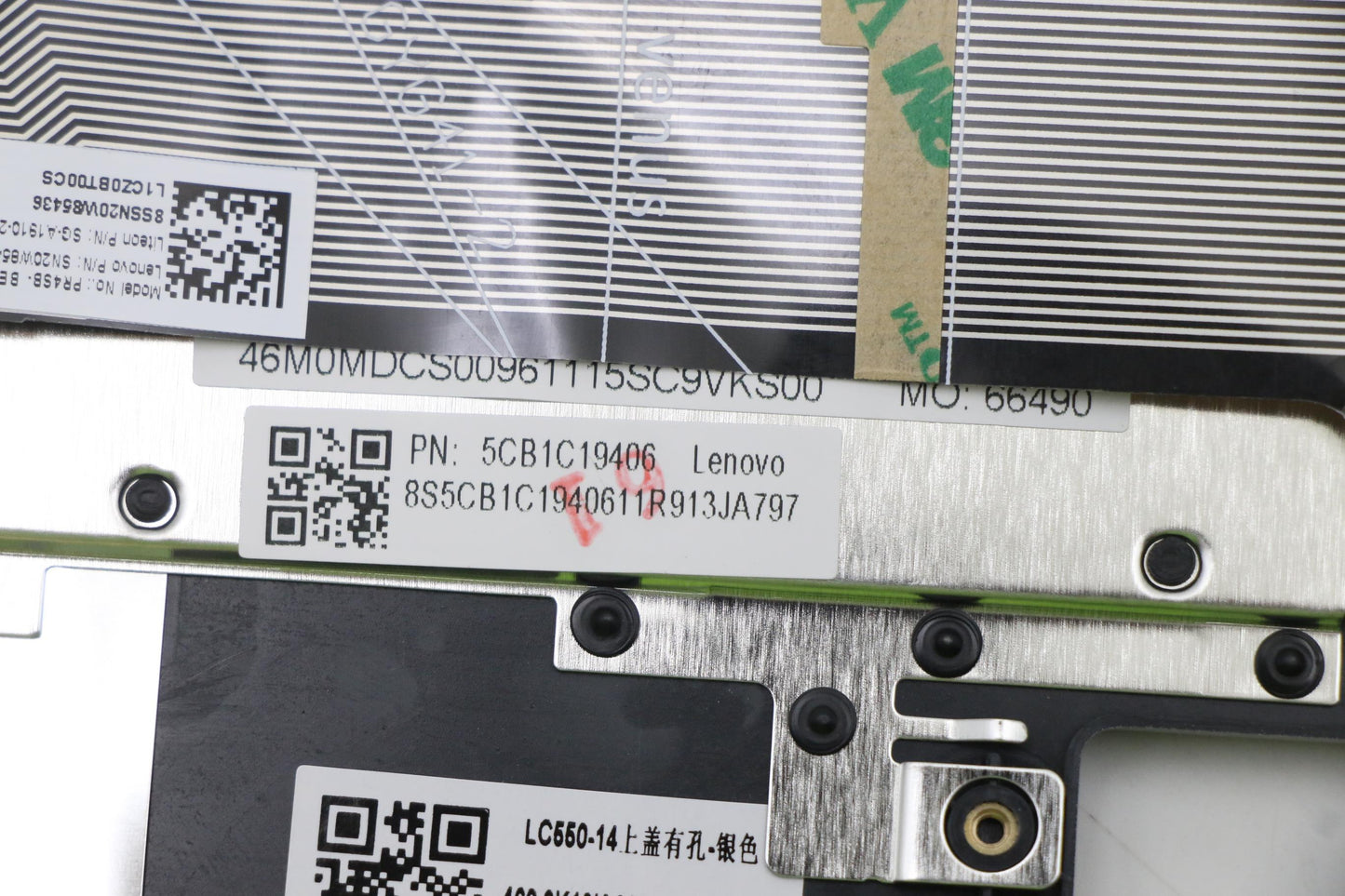 Lenovo Cover Upper Case Asm_Be W 82Hu - 5CB1C19406