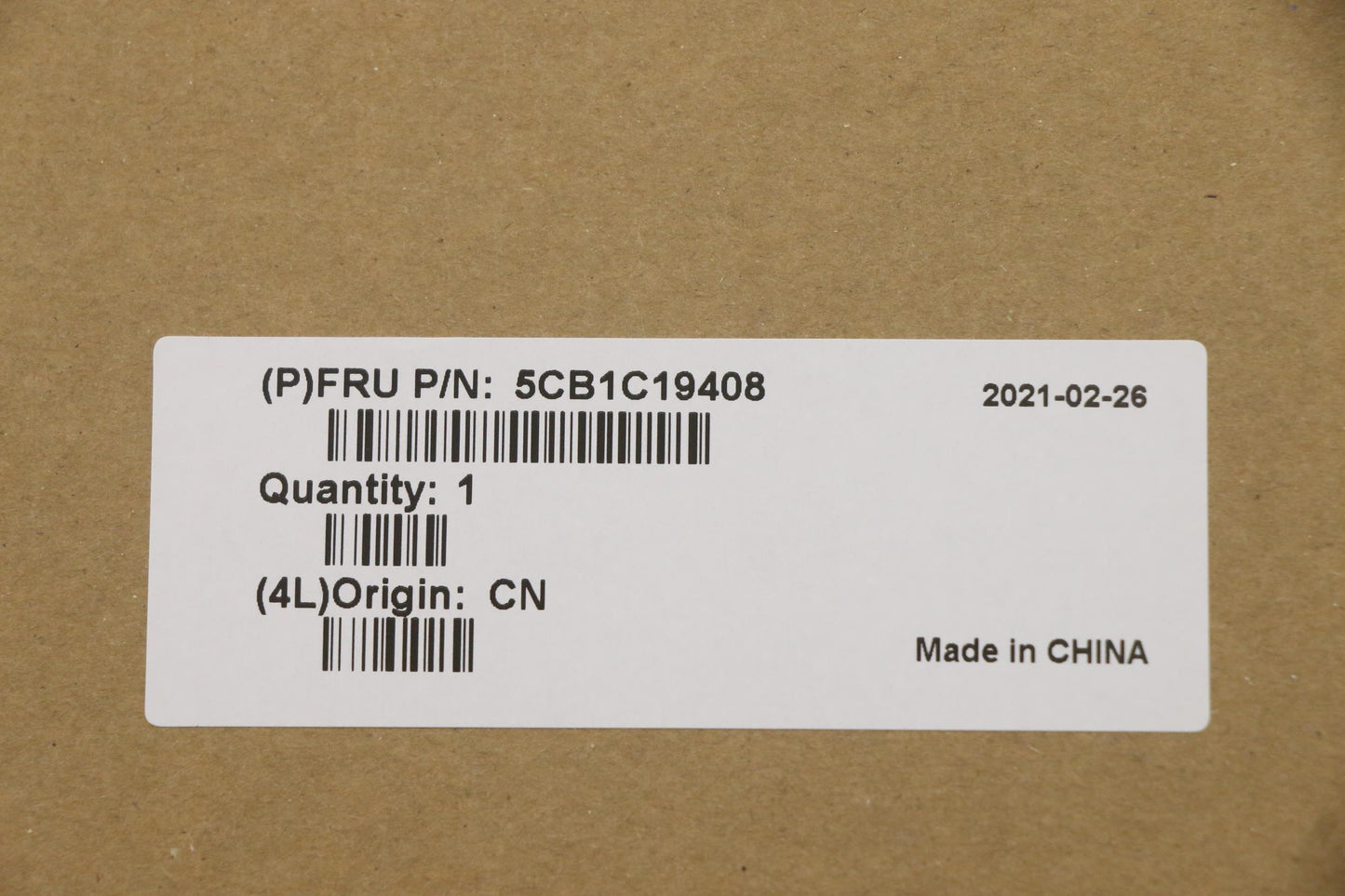 Lenovo Cover Upper Case Asm_Sa W 82Hu - 5CB1C19408