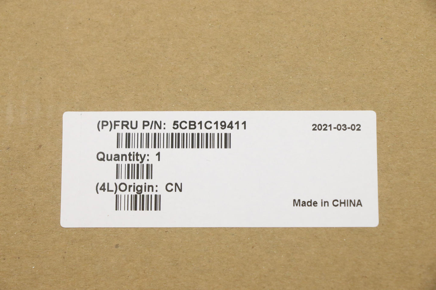 Lenovo Cover Upper Case Asm_Cz-Sk W 8 - 5CB1C19411