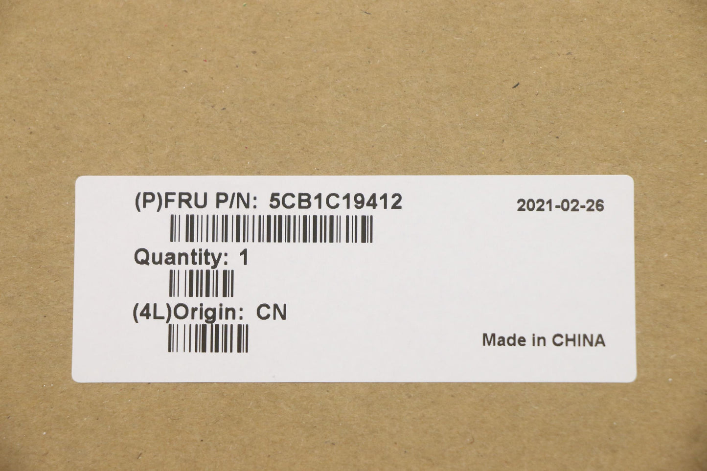 Lenovo Cover Upper Case Asm_Bu W 82Hu - 5CB1C19412