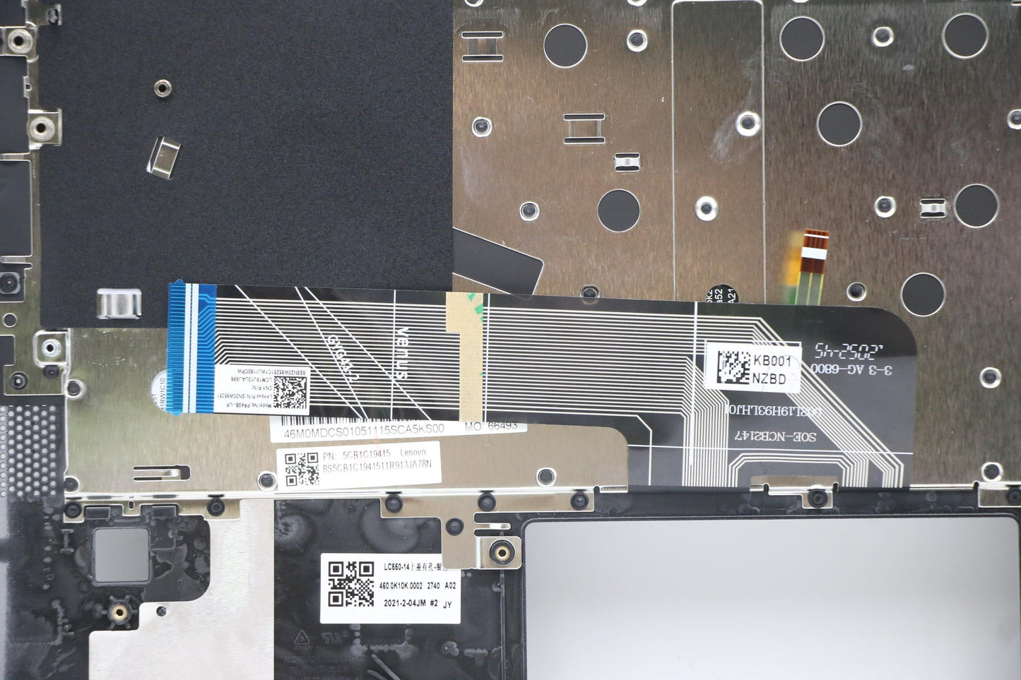 Lenovo Cover Upper Case Asm_Ukr W 82H - 5CB1C19415