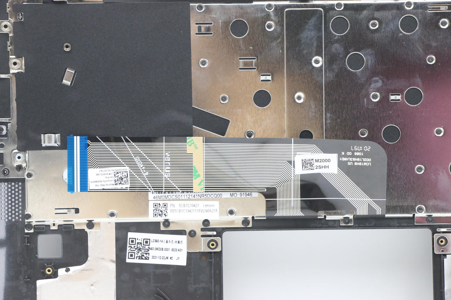 Lenovo Cover Upper Case Asm_Ti W 82Hu - 5CB1C19421