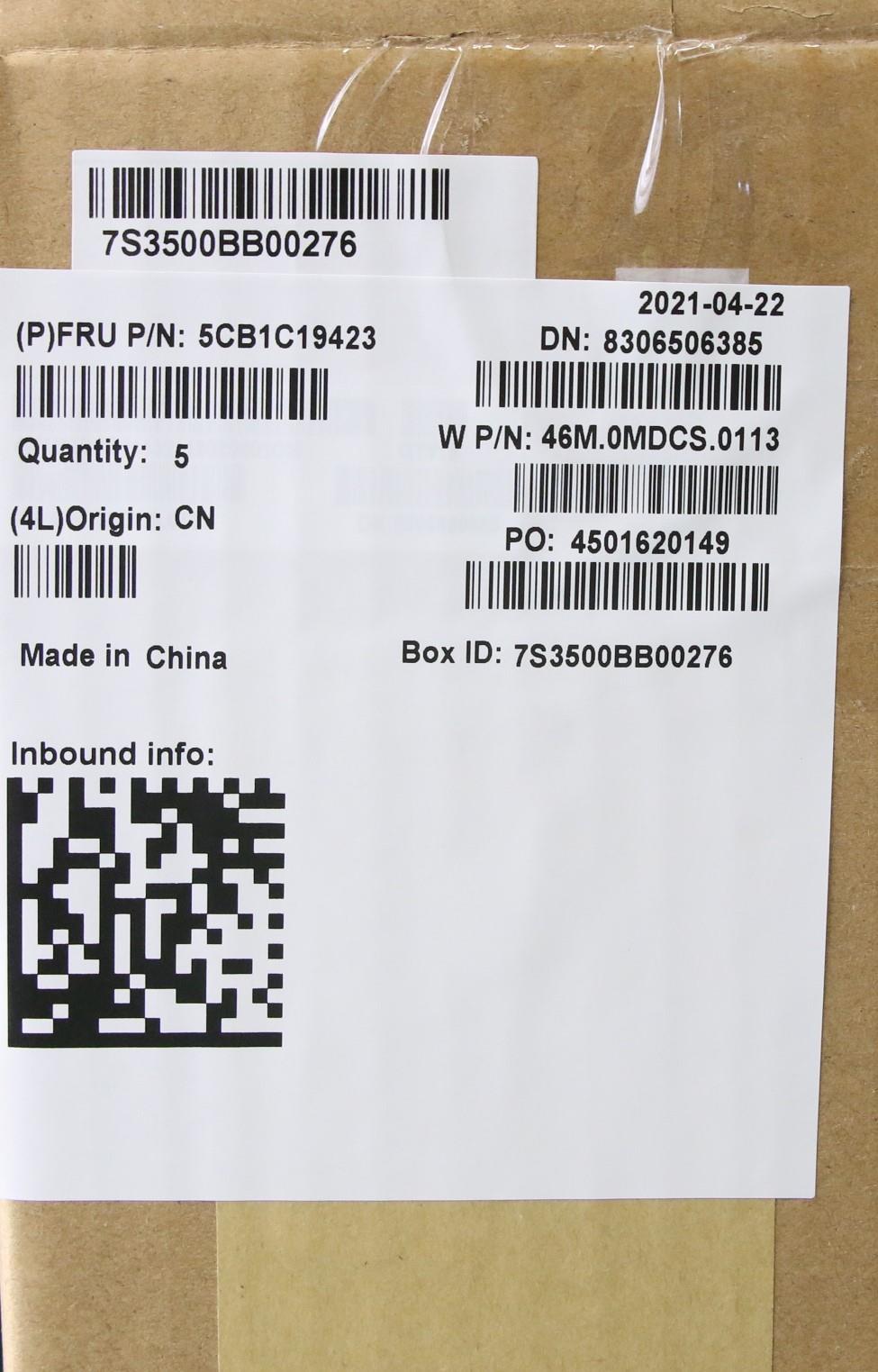 Lenovo Cover Upper Case Asm_La W 82Hu - 5CB1C19423