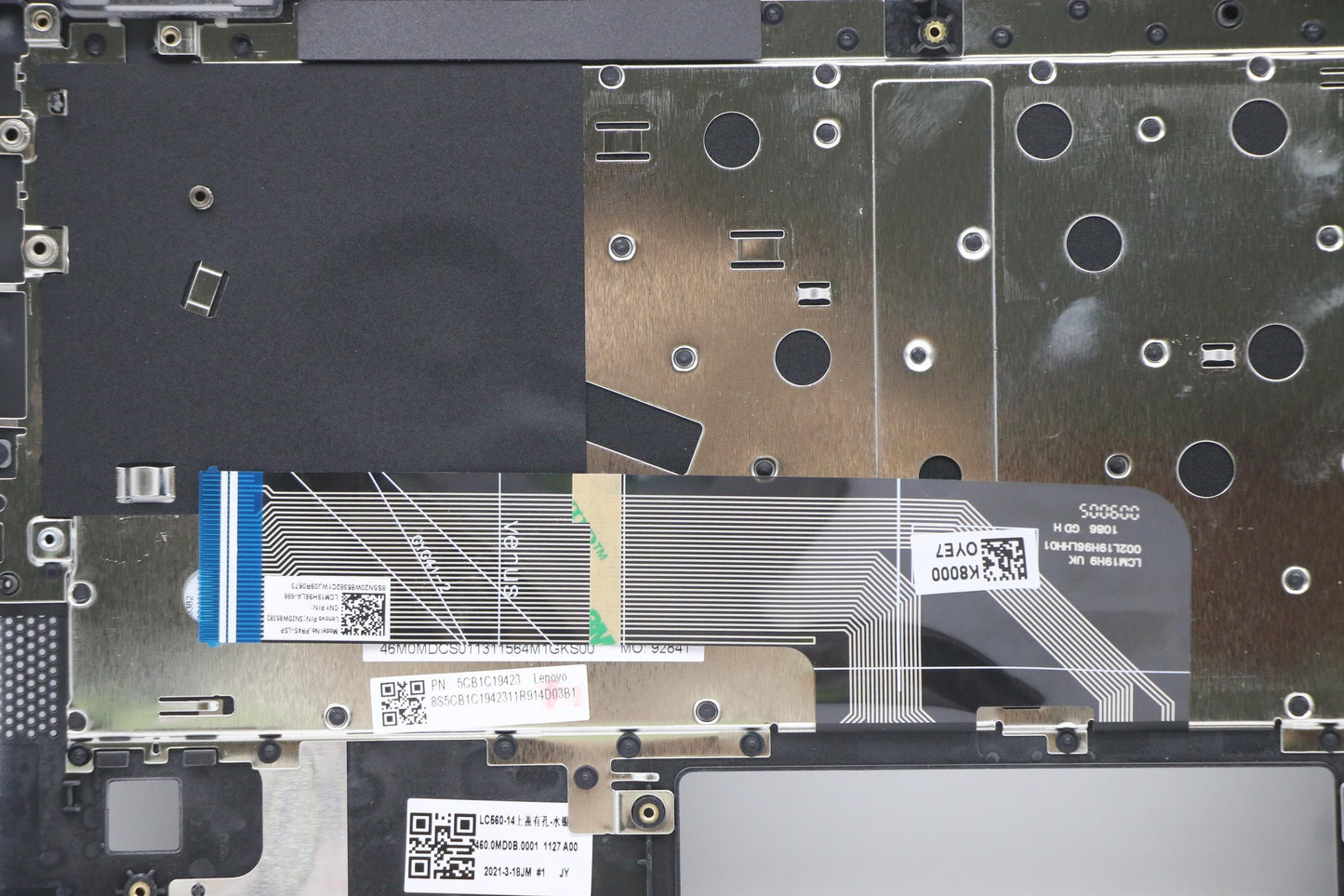 Lenovo Cover Upper Case Asm_La W 82Hu - 5CB1C19423