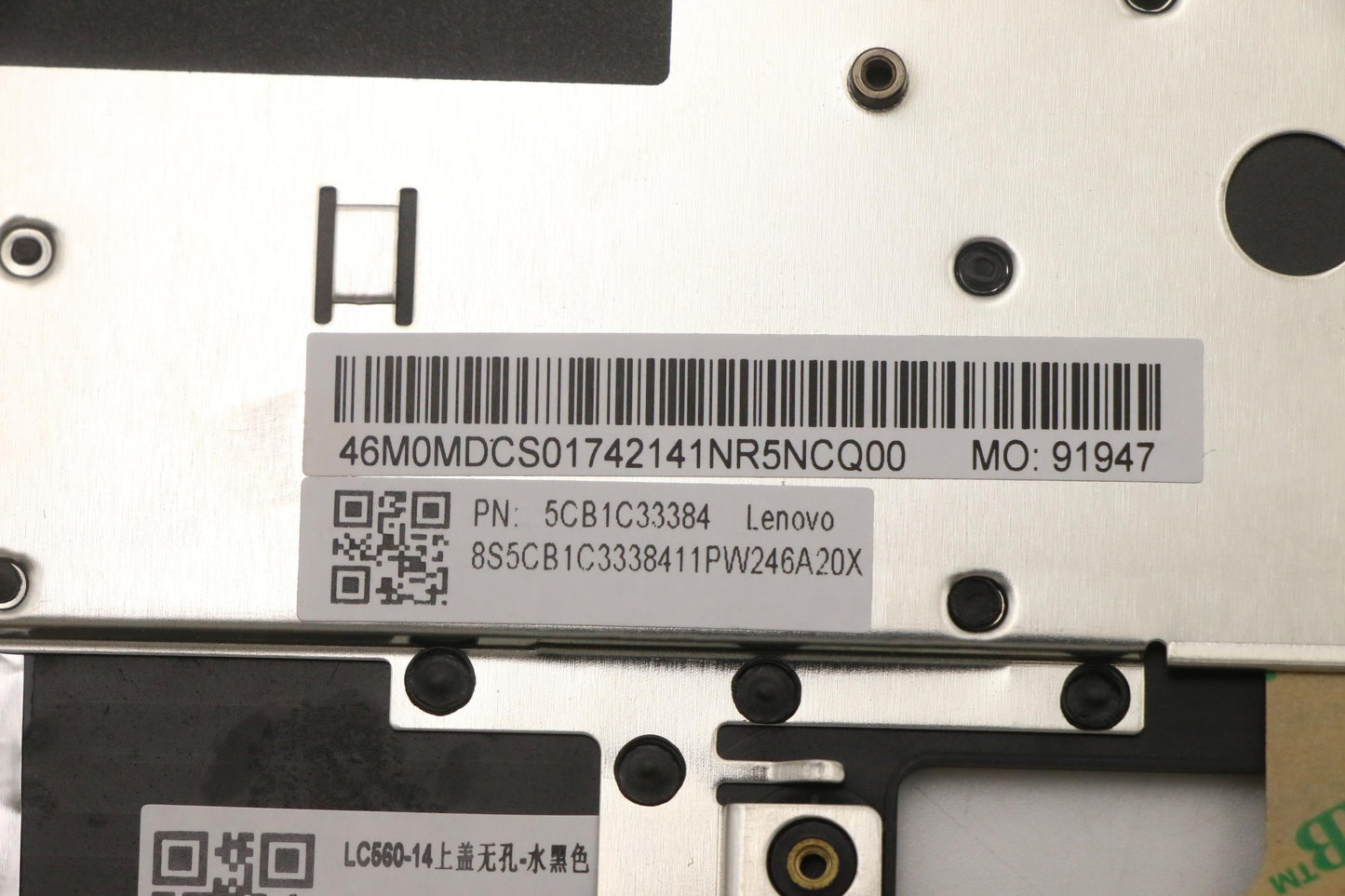 Lenovo Cover Upper Case Asm_Ti W 82Hu - 5CB1C33384