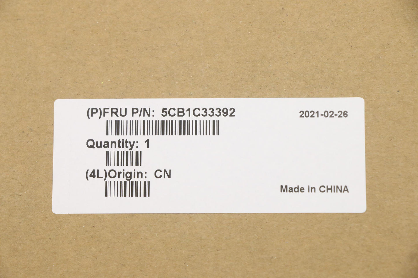 Lenovo Cover Upper Case Asm_Gr W 82Hu - 5CB1C33392