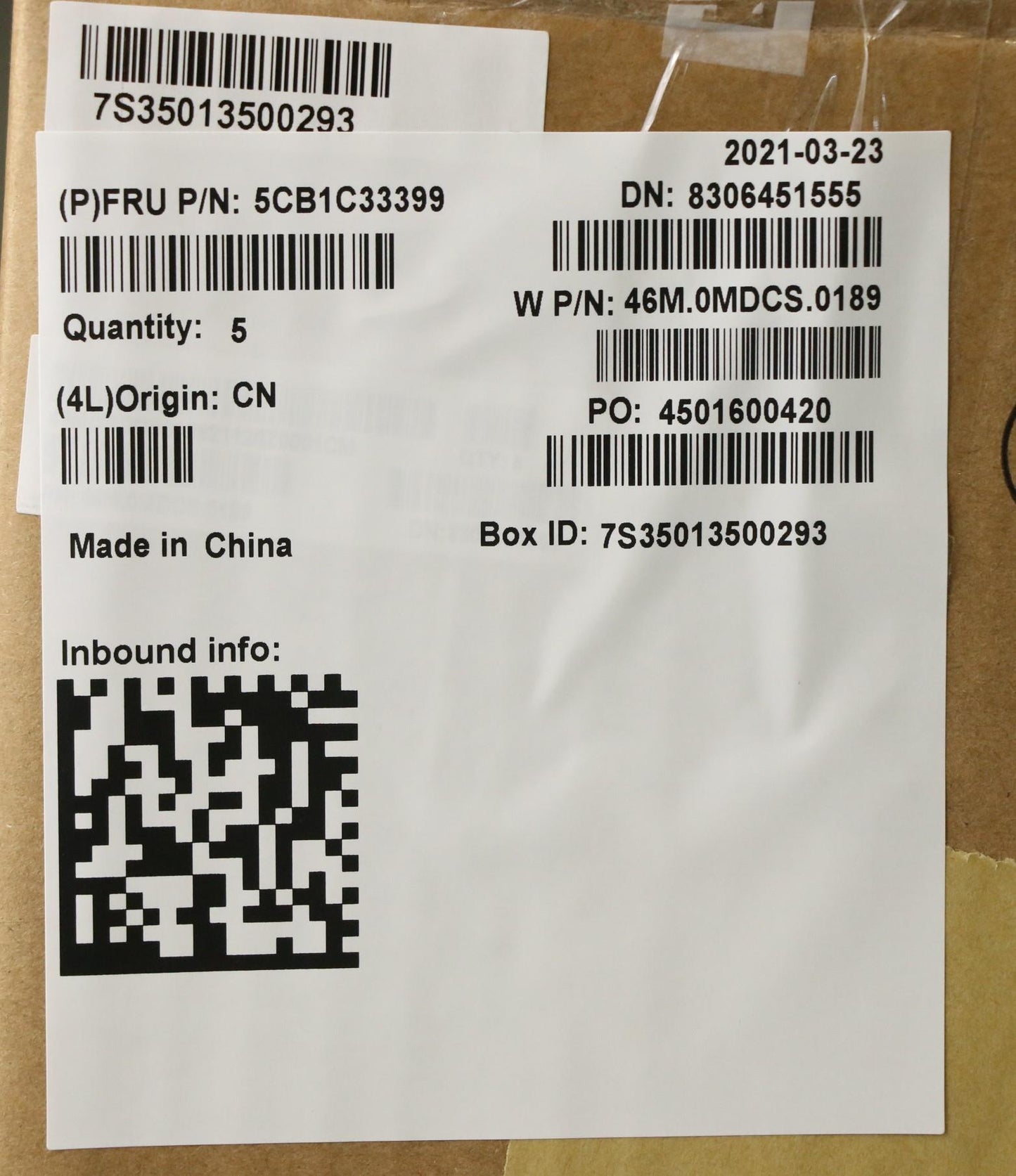 Lenovo Cover Upper Case Asm_Nd W 82Hu - 5CB1C33399