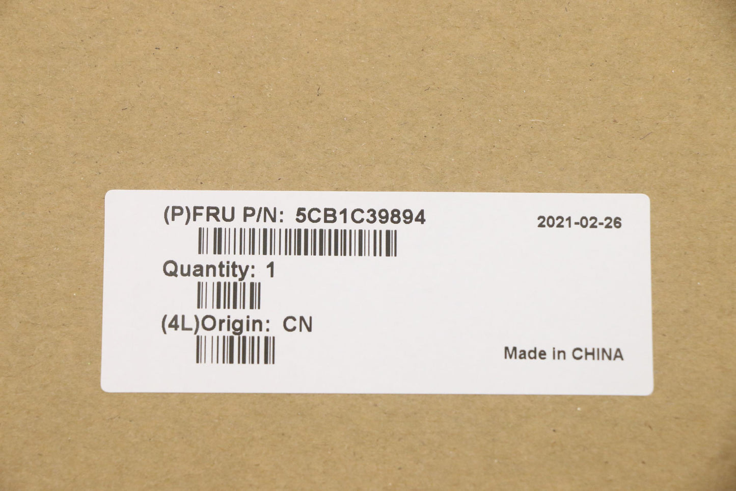 Lenovo Cover Upper Case Asm_Cz-Sk W82 - 5CB1C39894