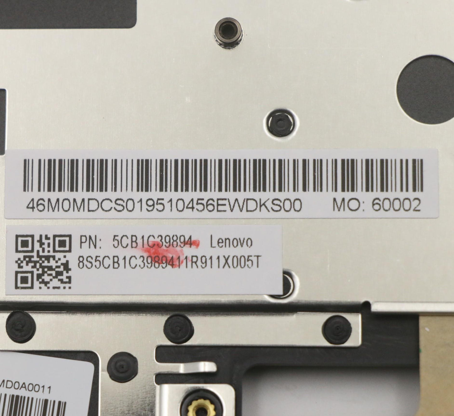 Lenovo Cover Upper Case Asm_Cz-Sk W82 - 5CB1C39894