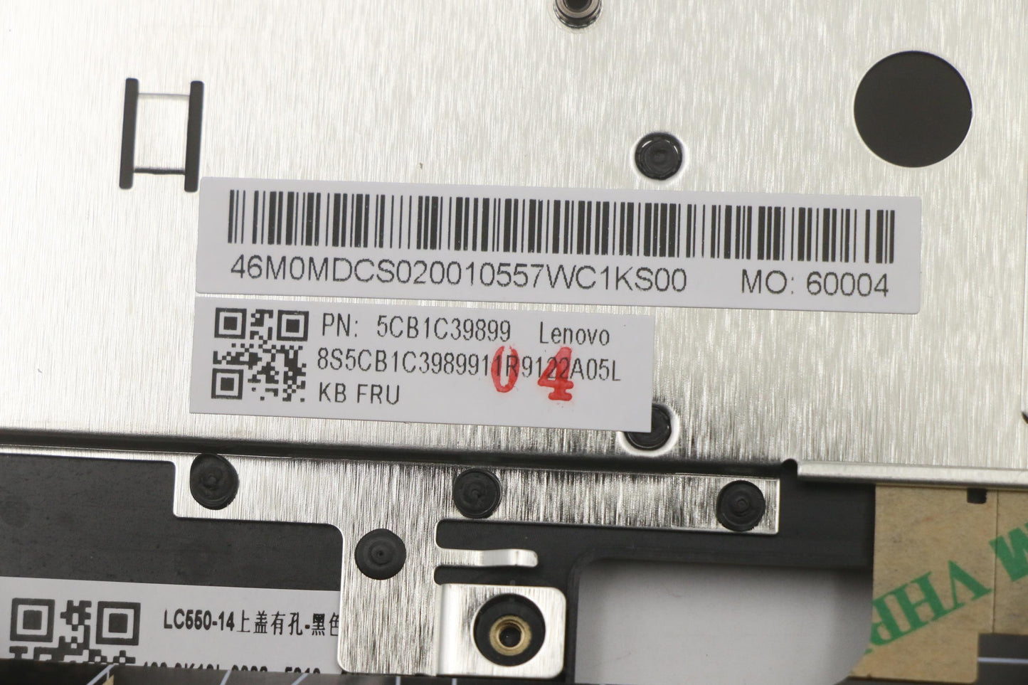 Lenovo Cover Upper Case Asm_Us W 82Hu - 5CB1C39899