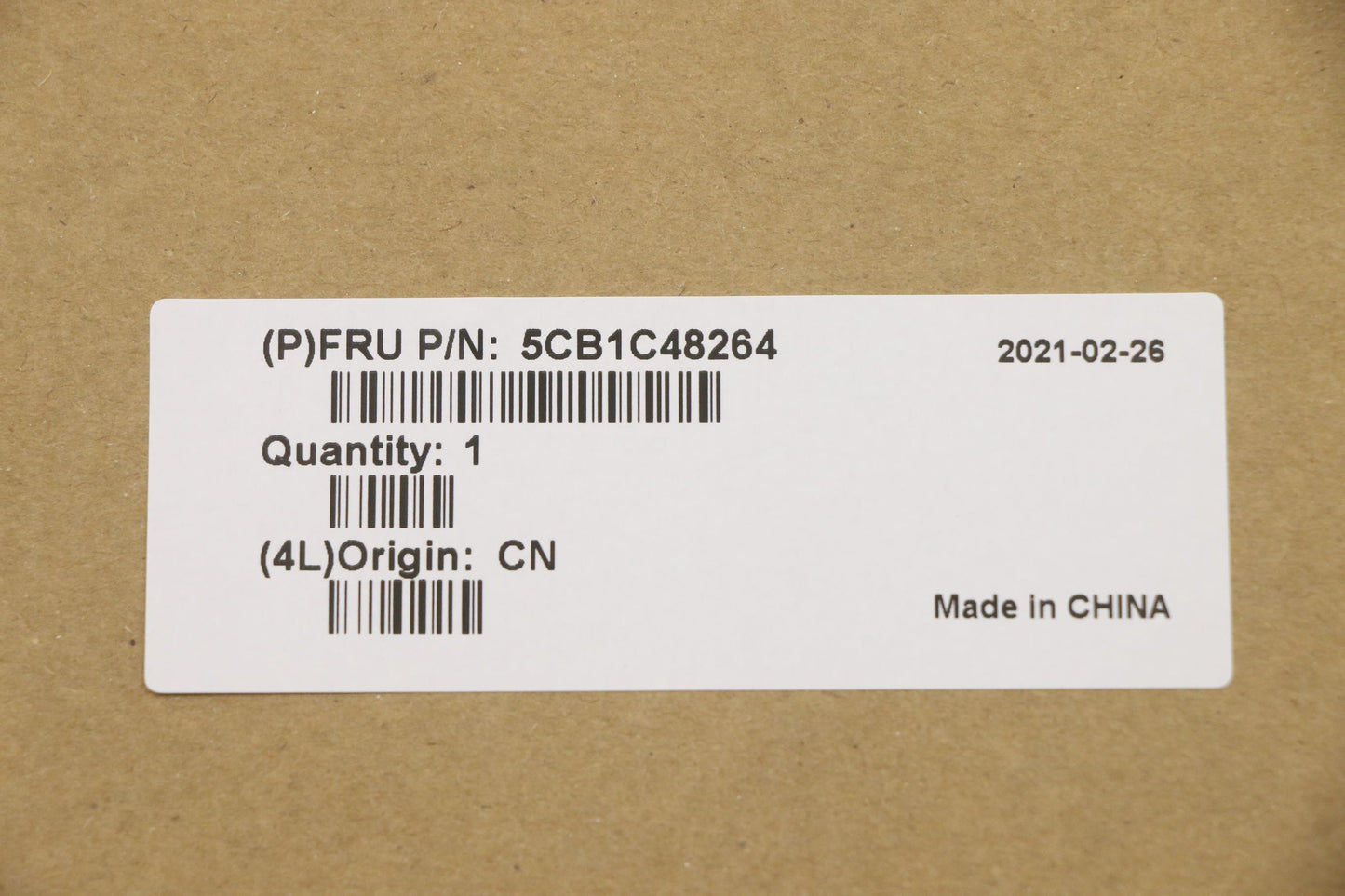 Lenovo Cover Upper Case Asm_Ti W 82Hu - 5CB1C48264