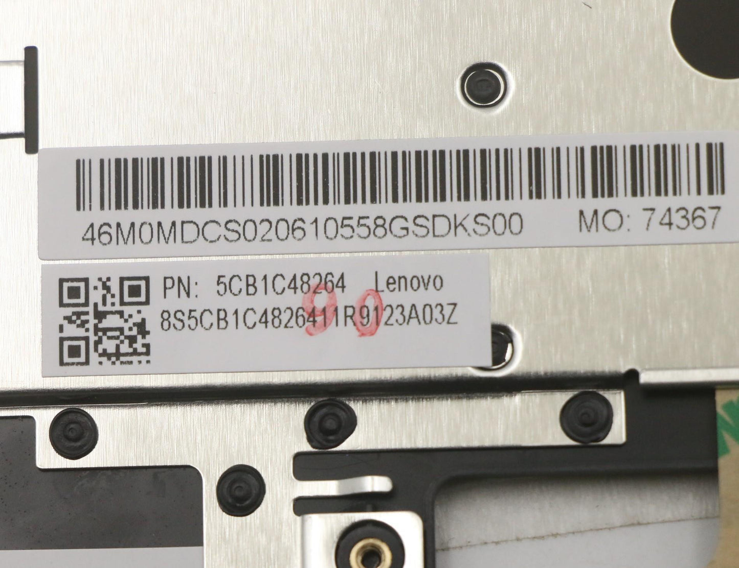 Lenovo Cover Upper Case Asm_Ti W 82Hu - 5CB1C48264
