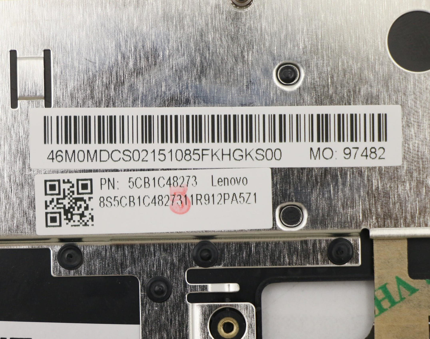 Lenovo Cover Upper Case Asm_Ar-E W 82 - 5CB1C48273
