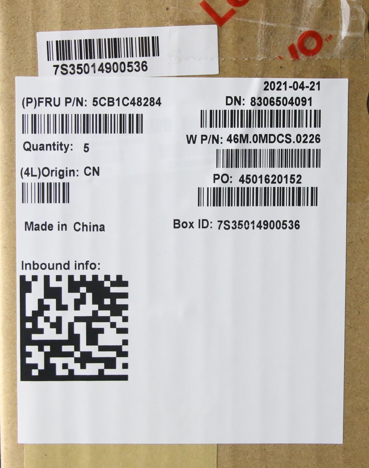 Lenovo Cover Upper Case Asm_Usi W 82H - 5CB1C48284