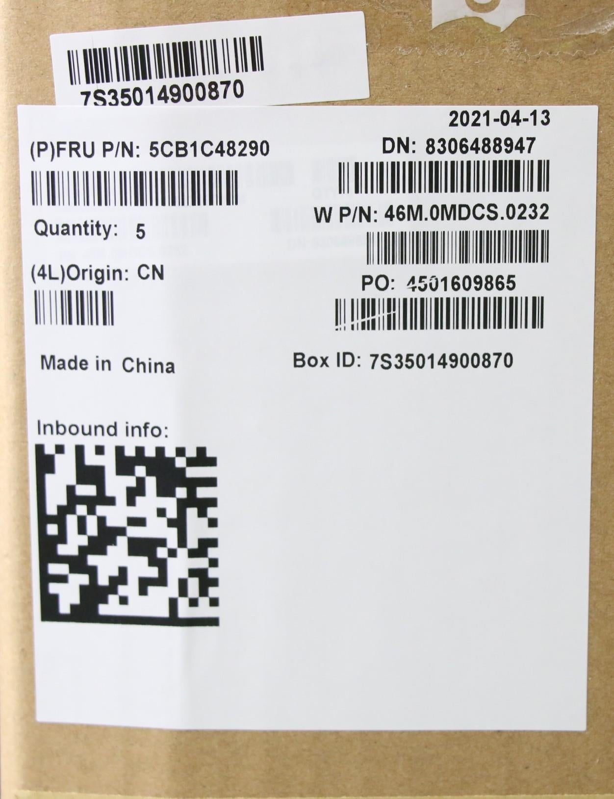 Lenovo Cover Upper Case Asm_Us W 82Hu - 5CB1C48290