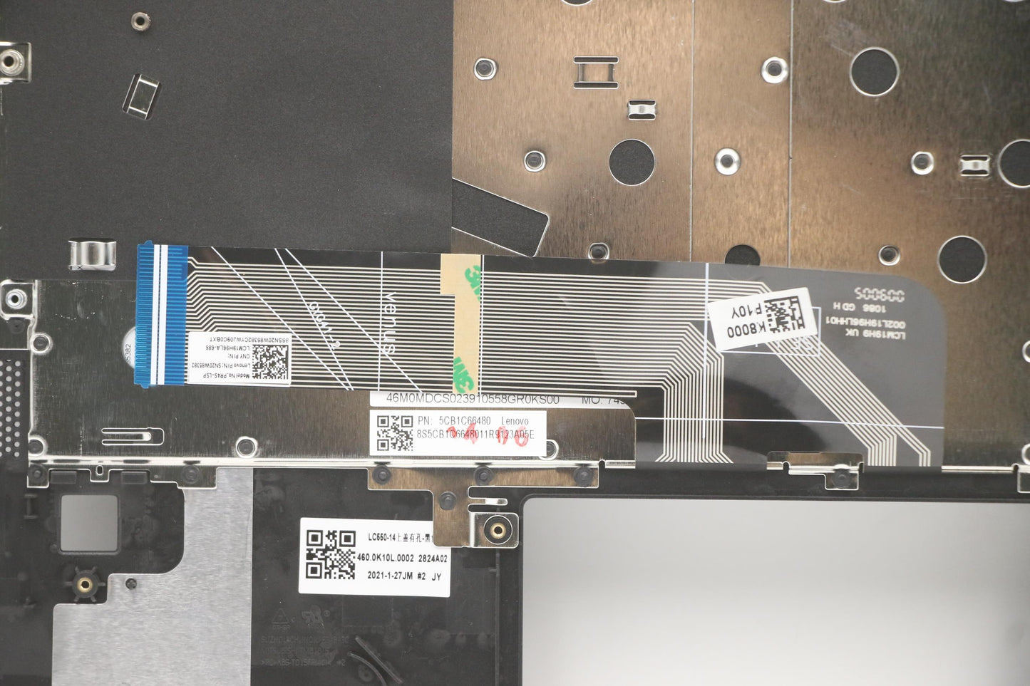 Lenovo Cover Upper Case Asm_La W 82Hu - 5CB1C66480