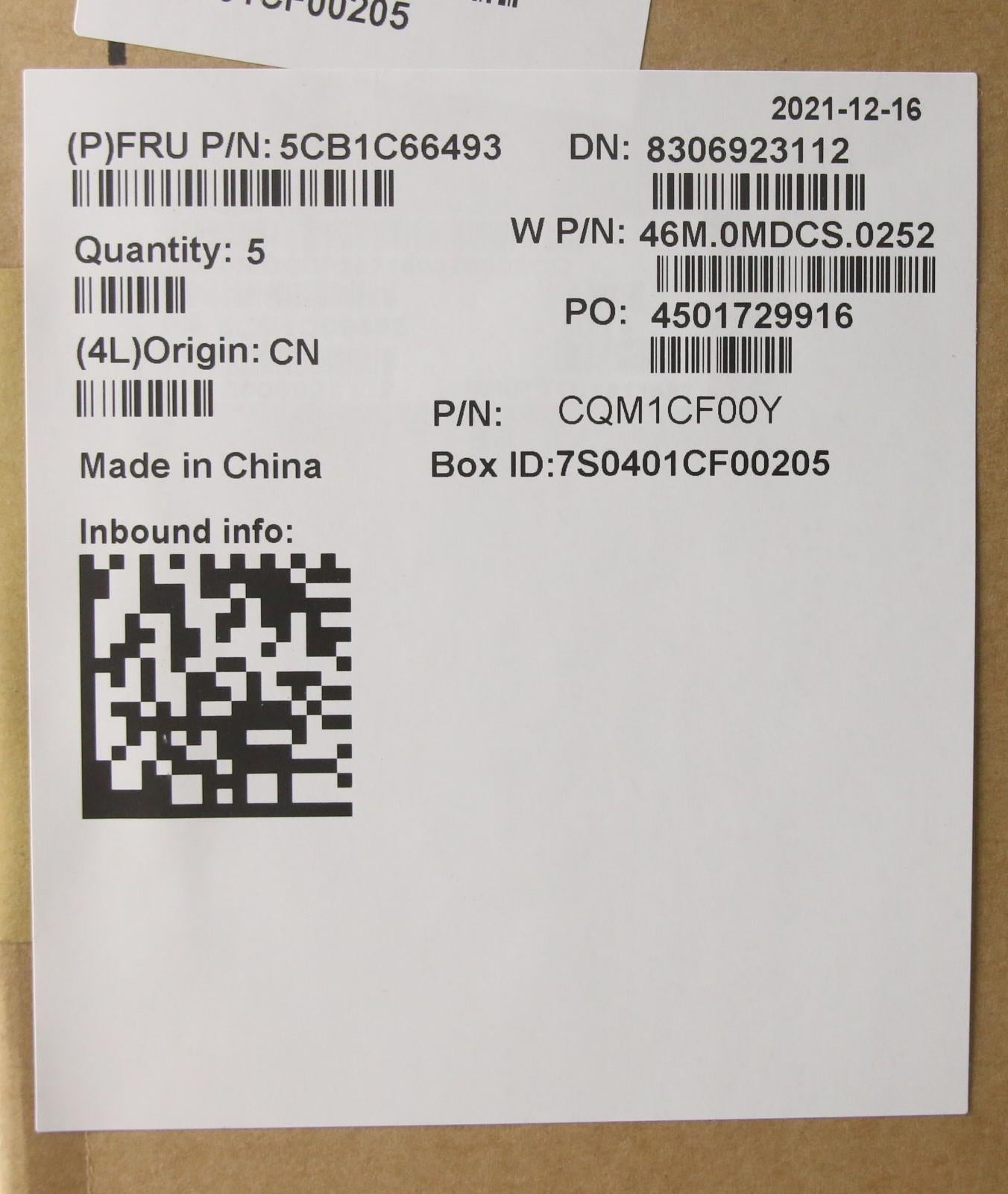 Lenovo Cover Upper Case Asm_Nd W 82Hu - 5CB1C66493