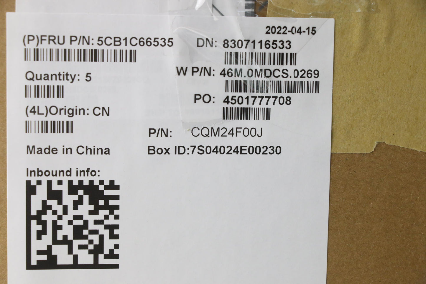 Lenovo Cover Upper Case Asm_Thai W 82 - 5CB1C66535
