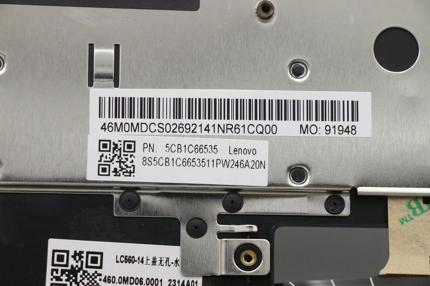 Lenovo Cover Upper Case Asm_Thai W 82 - 5CB1C66535