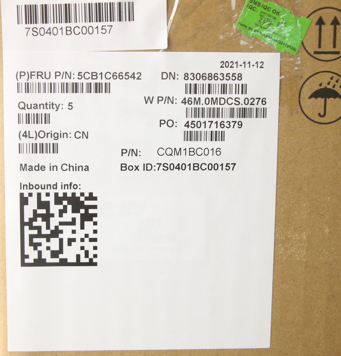 Lenovo Cover Upper Case Asm_Fra W 82H - 5CB1C66542