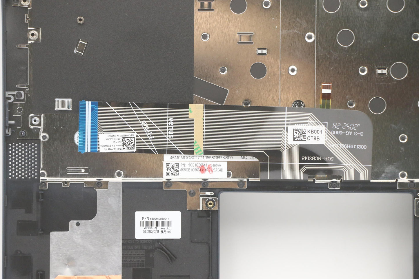 Lenovo Cover Upper Case Asm_Ger W 82H - 5CB1C66543