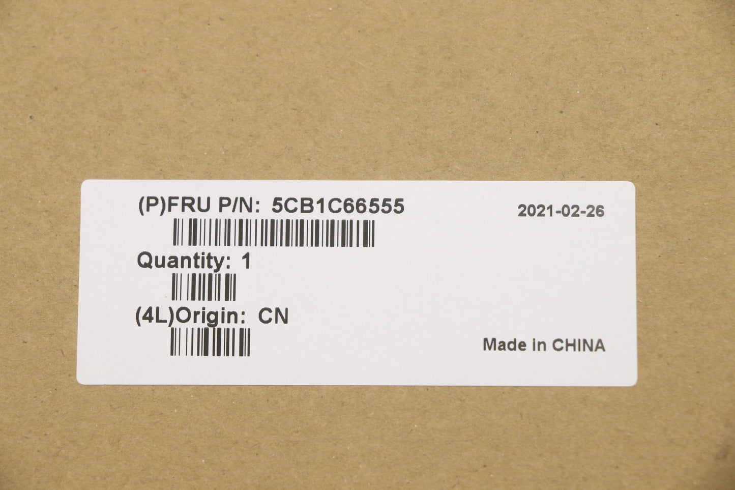 Lenovo Cover Upper Case Asm_Euro Eng - 5CB1C66555