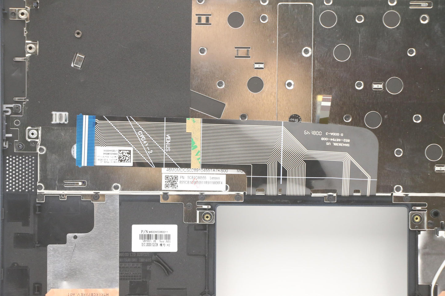 Lenovo Cover Upper Case Asm_Euro Eng - 5CB1C66555
