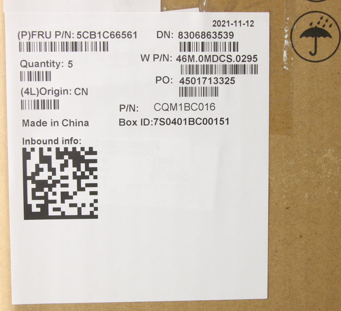 Lenovo Cover Upper Case Asm_Eng W 82H - 5CB1C66561