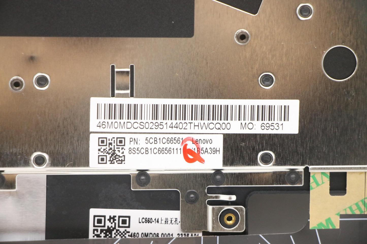 Lenovo Cover Upper Case Asm_Eng W 82H - 5CB1C66561