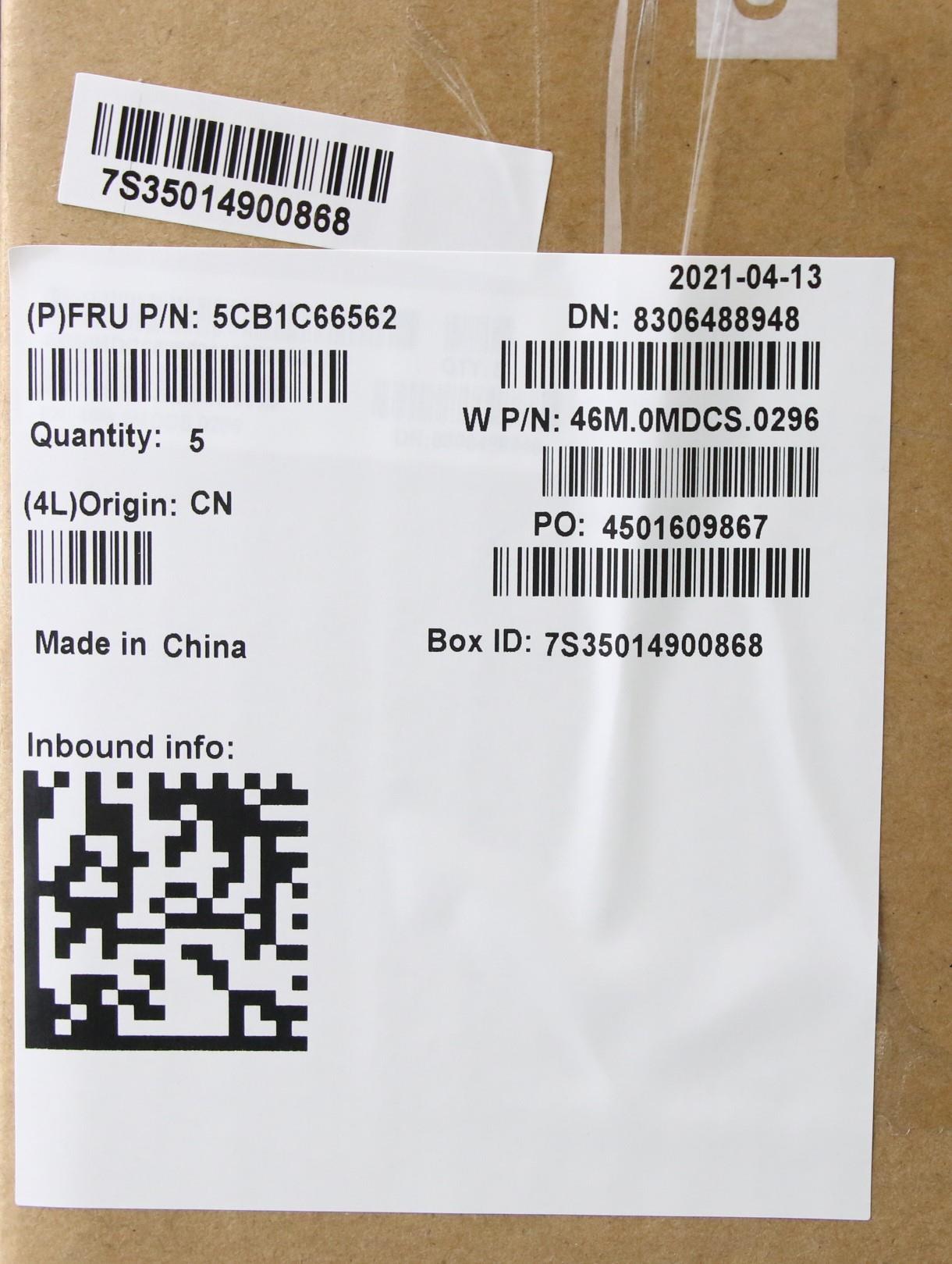 Lenovo Cover Upper Case Asm_Uke W 82H - 5CB1C66562