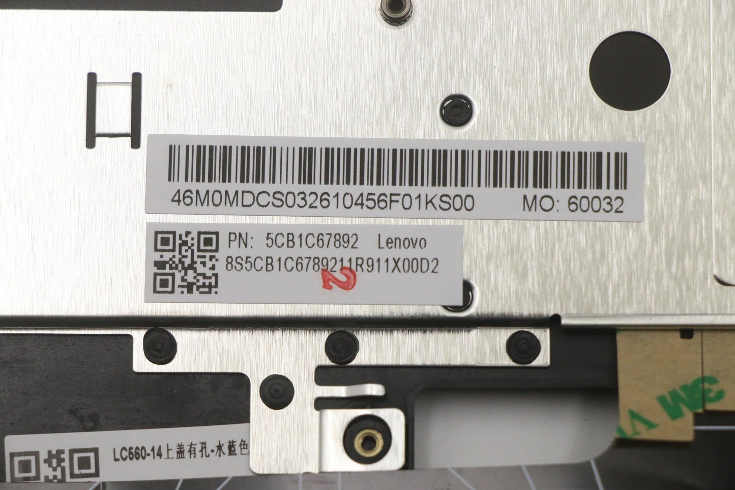 Lenovo Cover Upper Case Asm_Eng W 82H - 5CB1C67892