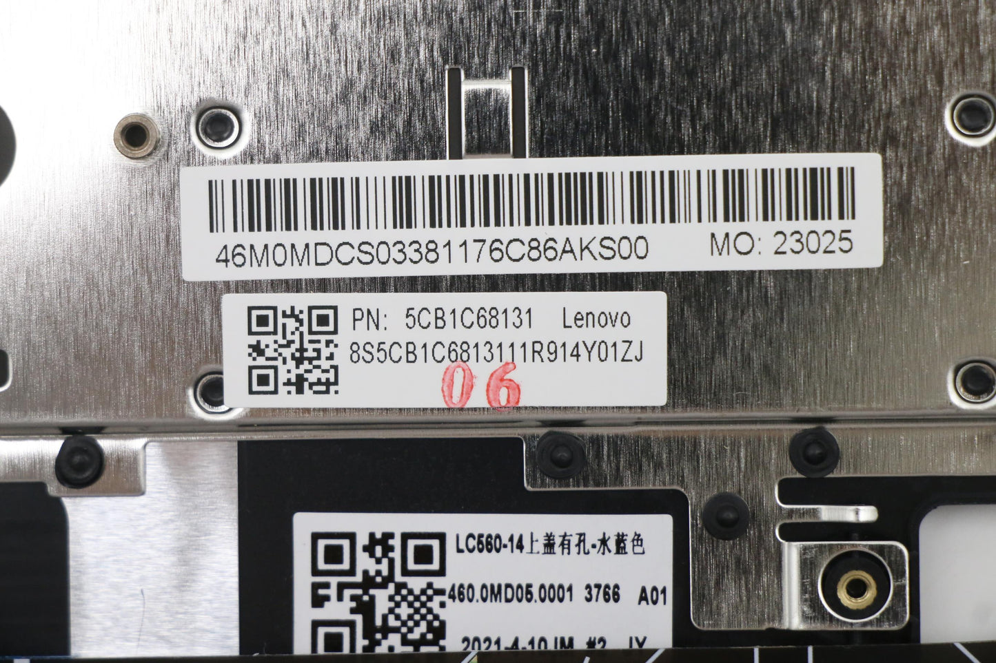 Lenovo Cover Upper Case Asm_Rus W 82H - 5CB1C68131