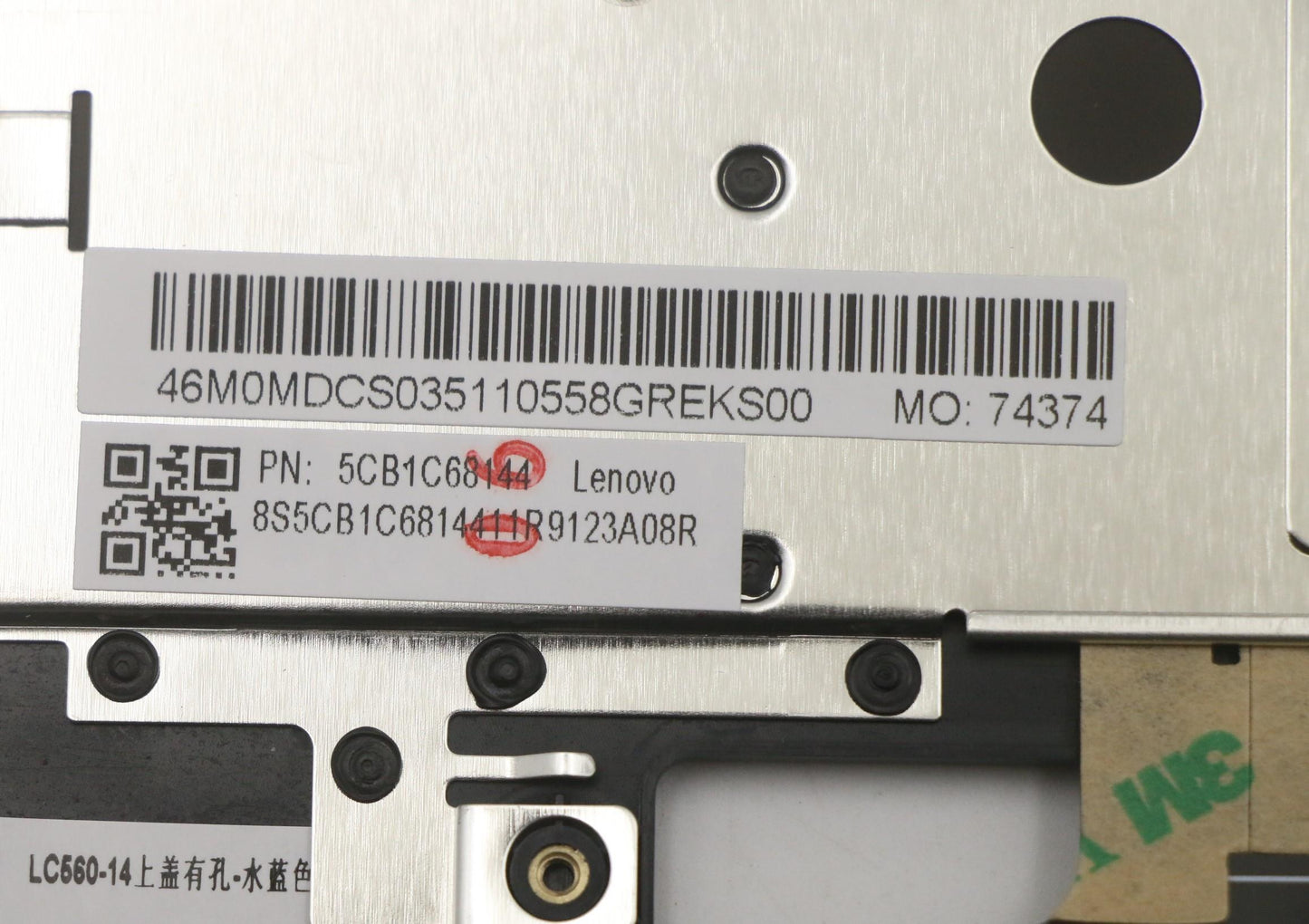 Lenovo Cover Upper Case Asm_Sws W 82H - 5CB1C68144