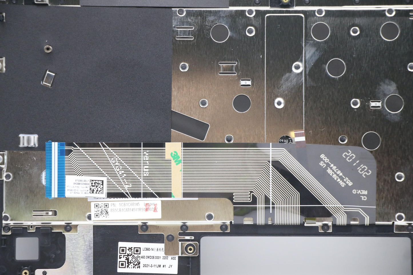 Lenovo Cover Upper Case Asm_Euro Eng - 5CB1C68145