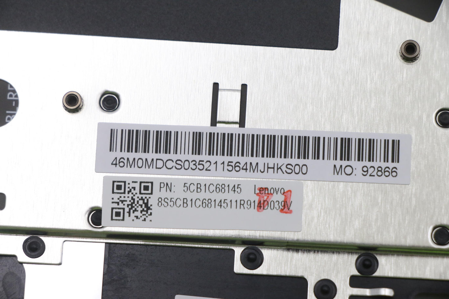 Lenovo Cover Upper Case Asm_Euro Eng - 5CB1C68145