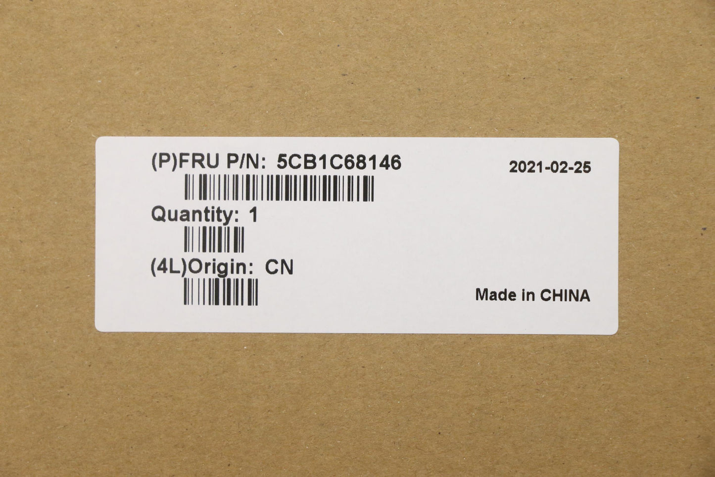 Lenovo Cover Upper Case Asm_Cze/Slk W - 5CB1C68146