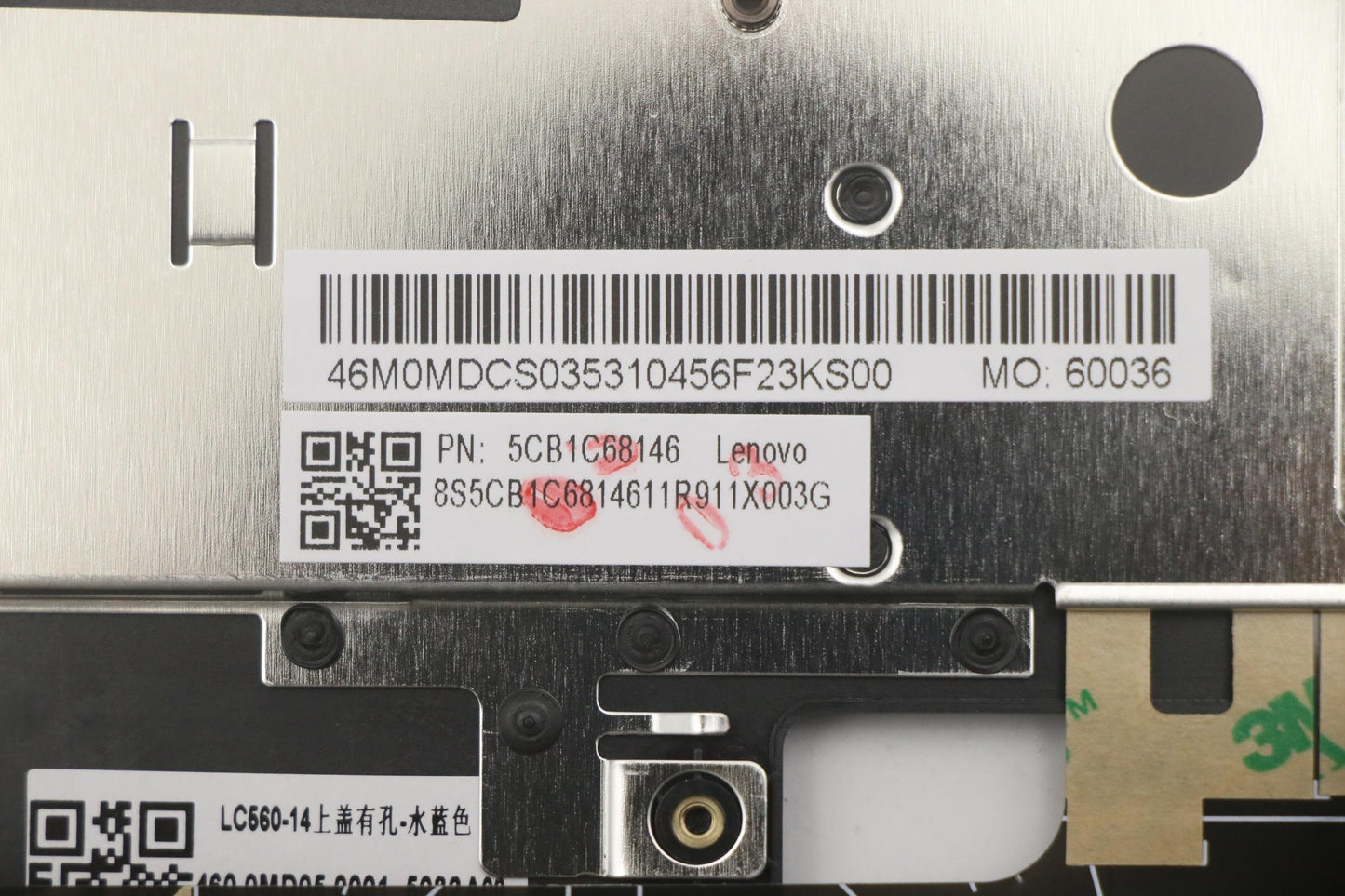 Lenovo Cover Upper Case Asm_Cze/Slk W - 5CB1C68146