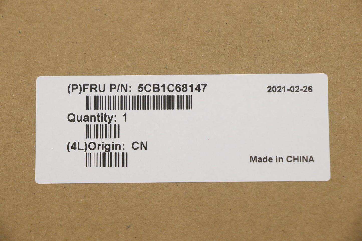 Lenovo Cover Upper Case Asm_Bul W 82H - 5CB1C68147
