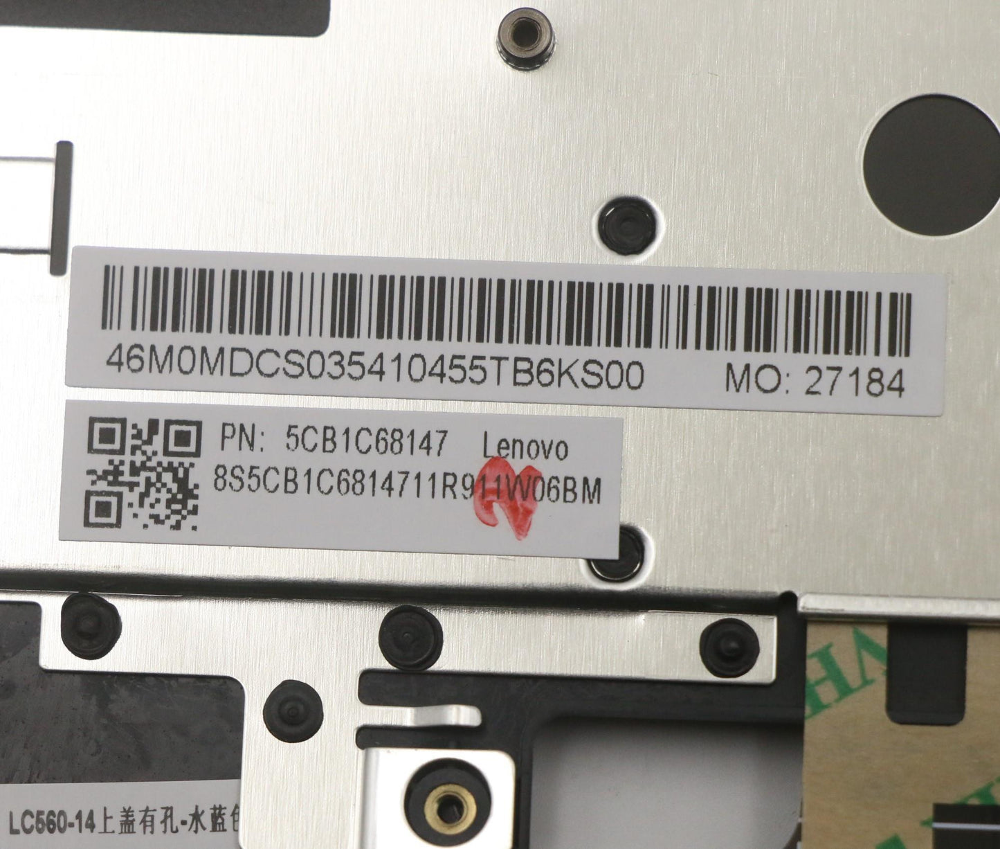 Lenovo Cover Upper Case Asm_Bul W 82H - 5CB1C68147
