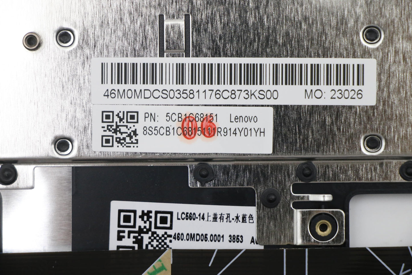 Lenovo Cover Upper Case Asm_Eng W 82H - 5CB1C68151