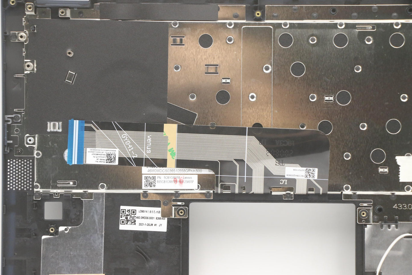 Lenovo Cover Upper Case Asm_La Spa W8 - 5CB1C68158