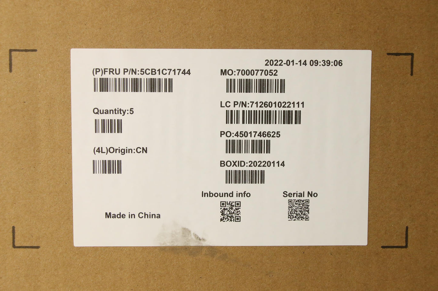 Lenovo Cover Upper Case Assembly Ger - 5CB1C71744