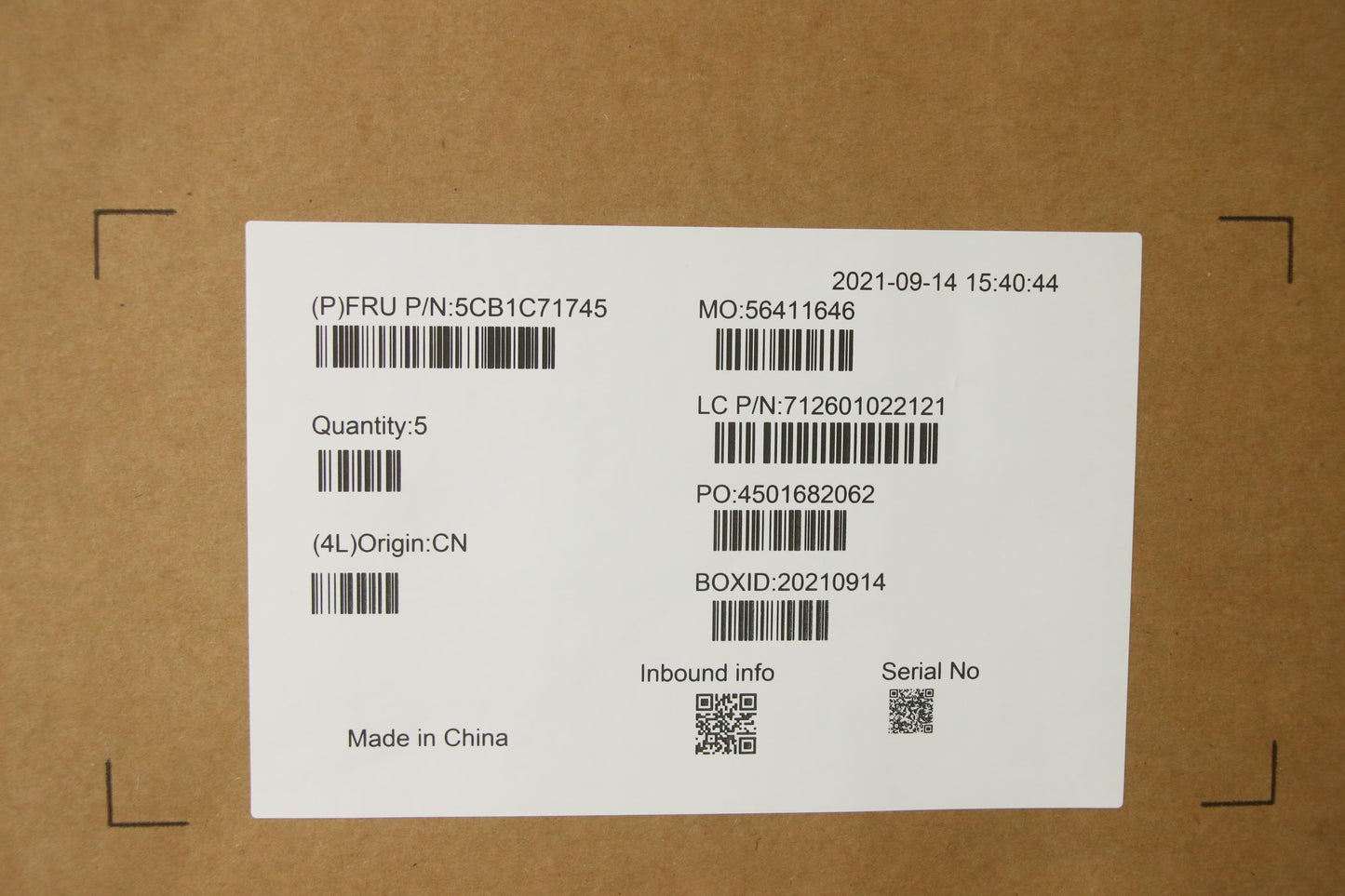 Lenovo Cover Upper Case Assembly Ita - 5CB1C71745