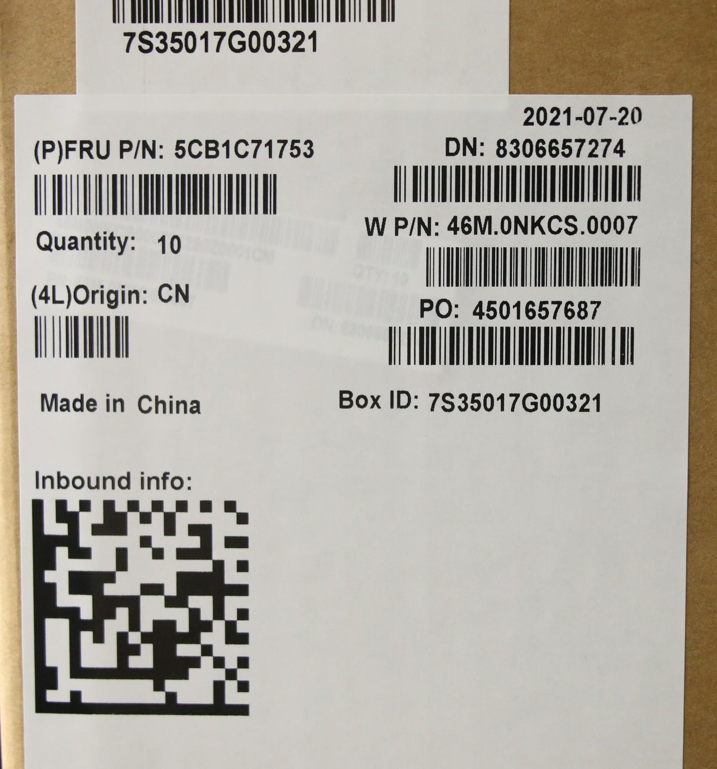Lenovo Cover Upper Case Asm_Jpn W 20Y - 5CB1C71753