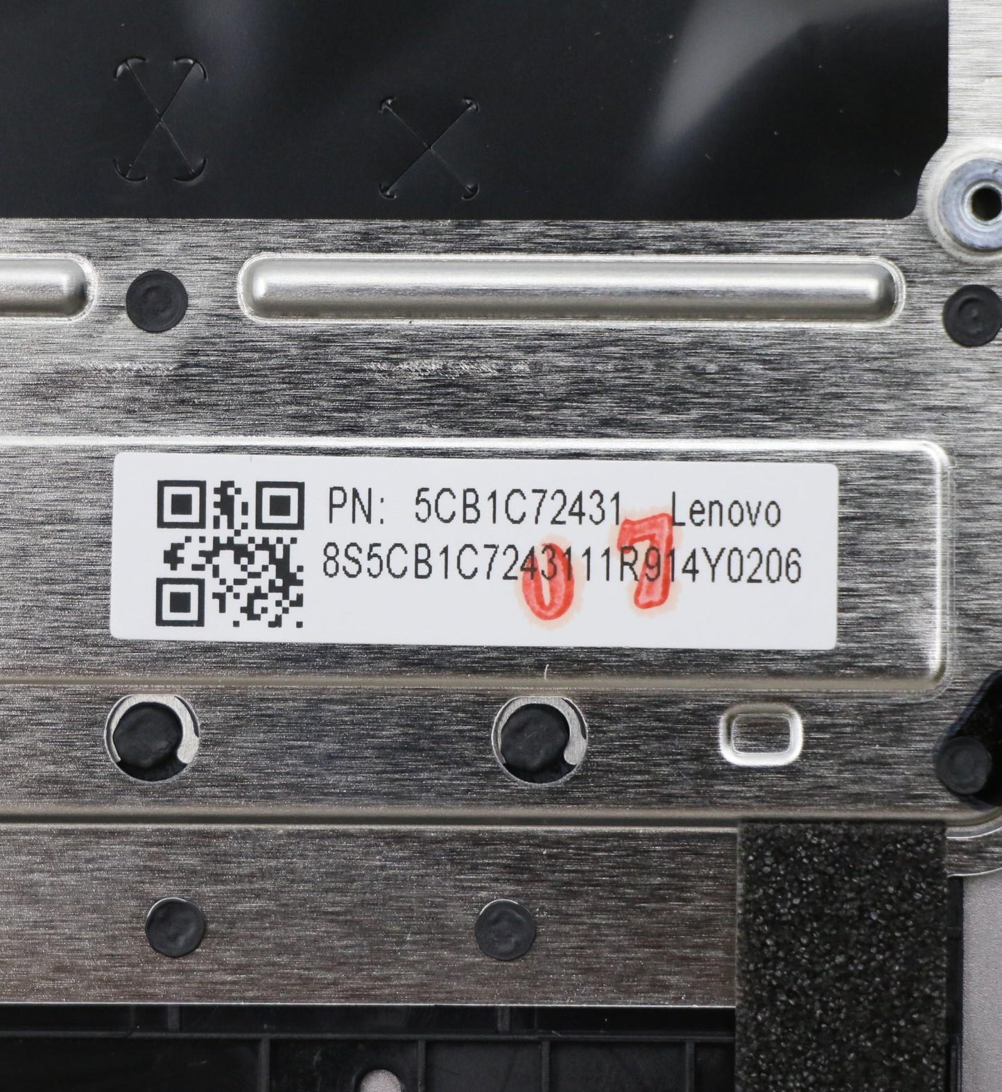 Lenovo Cover Upper Case Asm_Cze/Slk W - 5CB1C72431