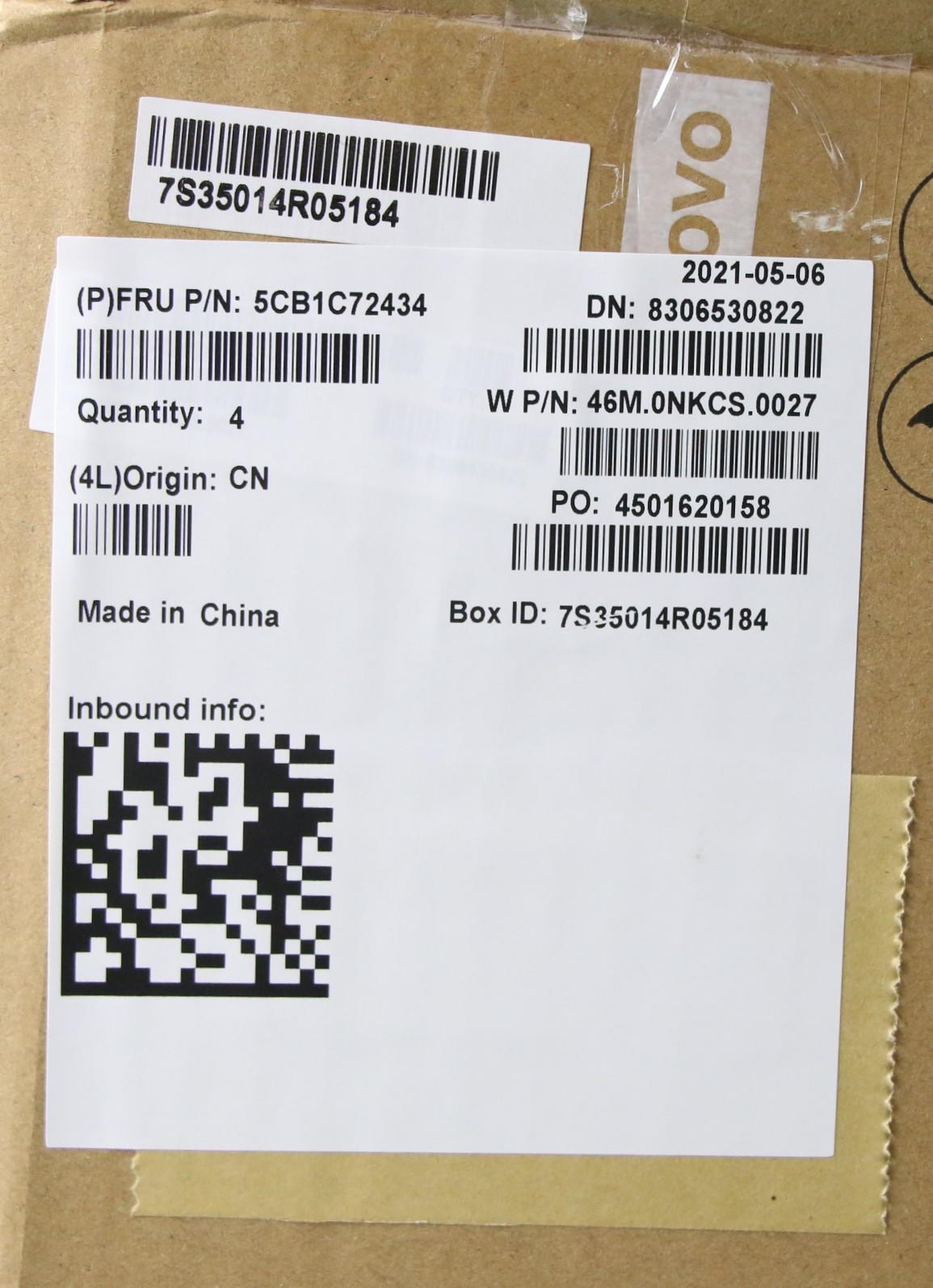 Lenovo Cover Upper Case Asm_Bel W 20Y - 5CB1C72434