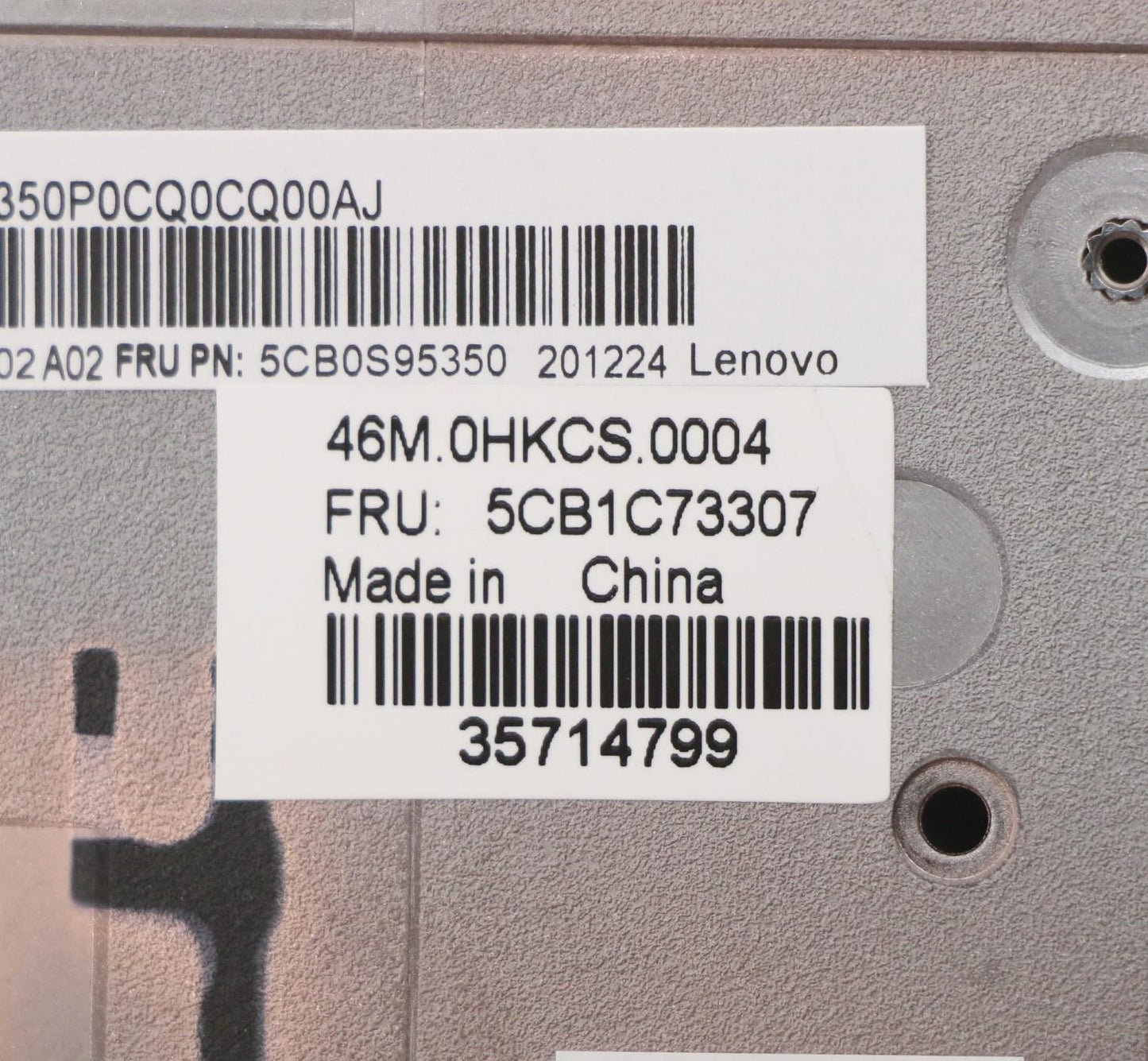 Lenovo Cover Ucase N-Fpr Slv Clamshel - 5CB1C73307