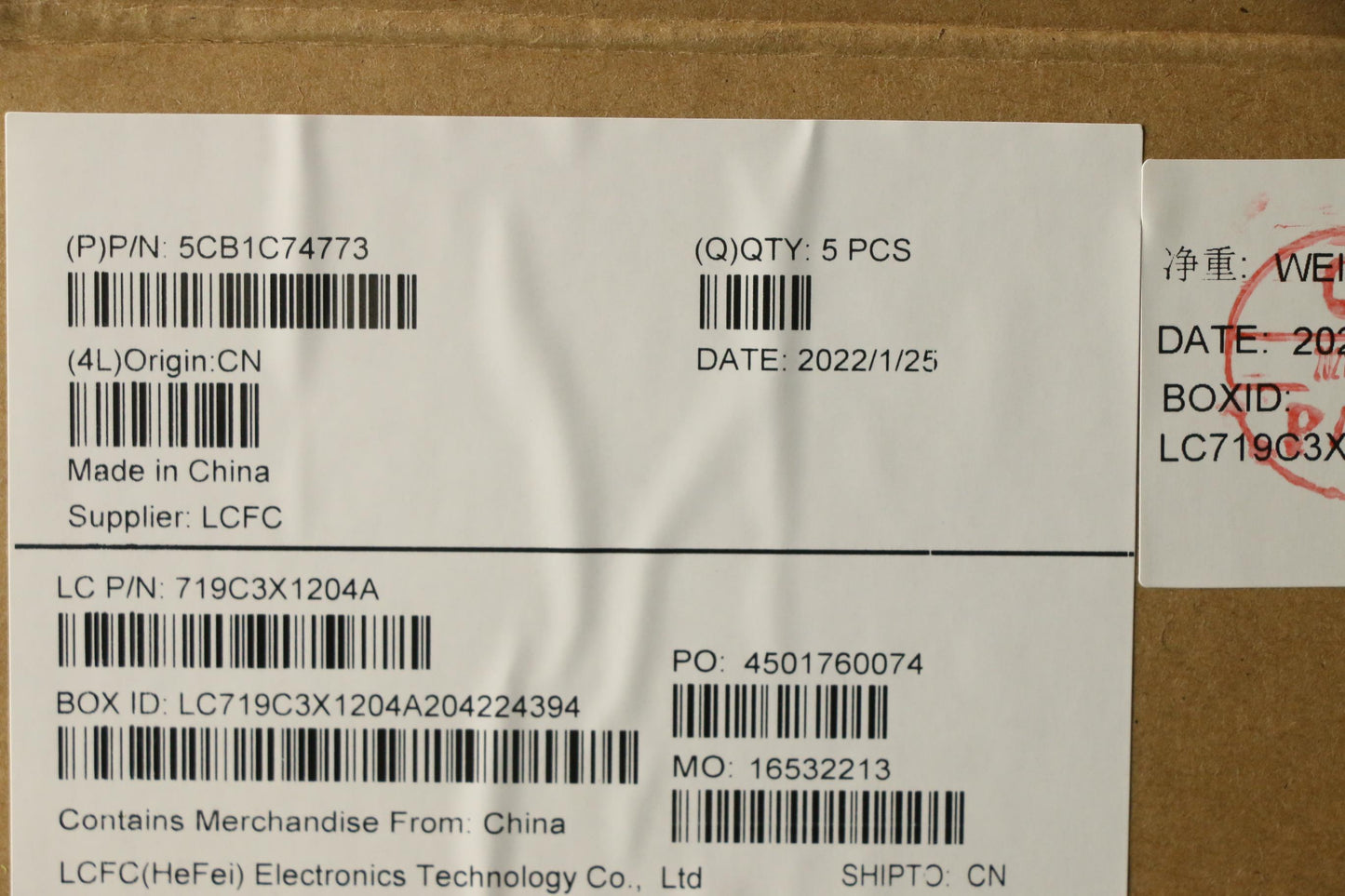 Lenovo Cover Upper Case Asm_Eng L82Ju - 5CB1C74773