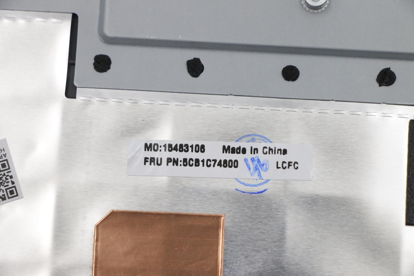 Lenovo Cover Upper Case Asm_Ara L82Ju - 5CB1C74800